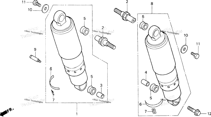 Rear Shock Absorber