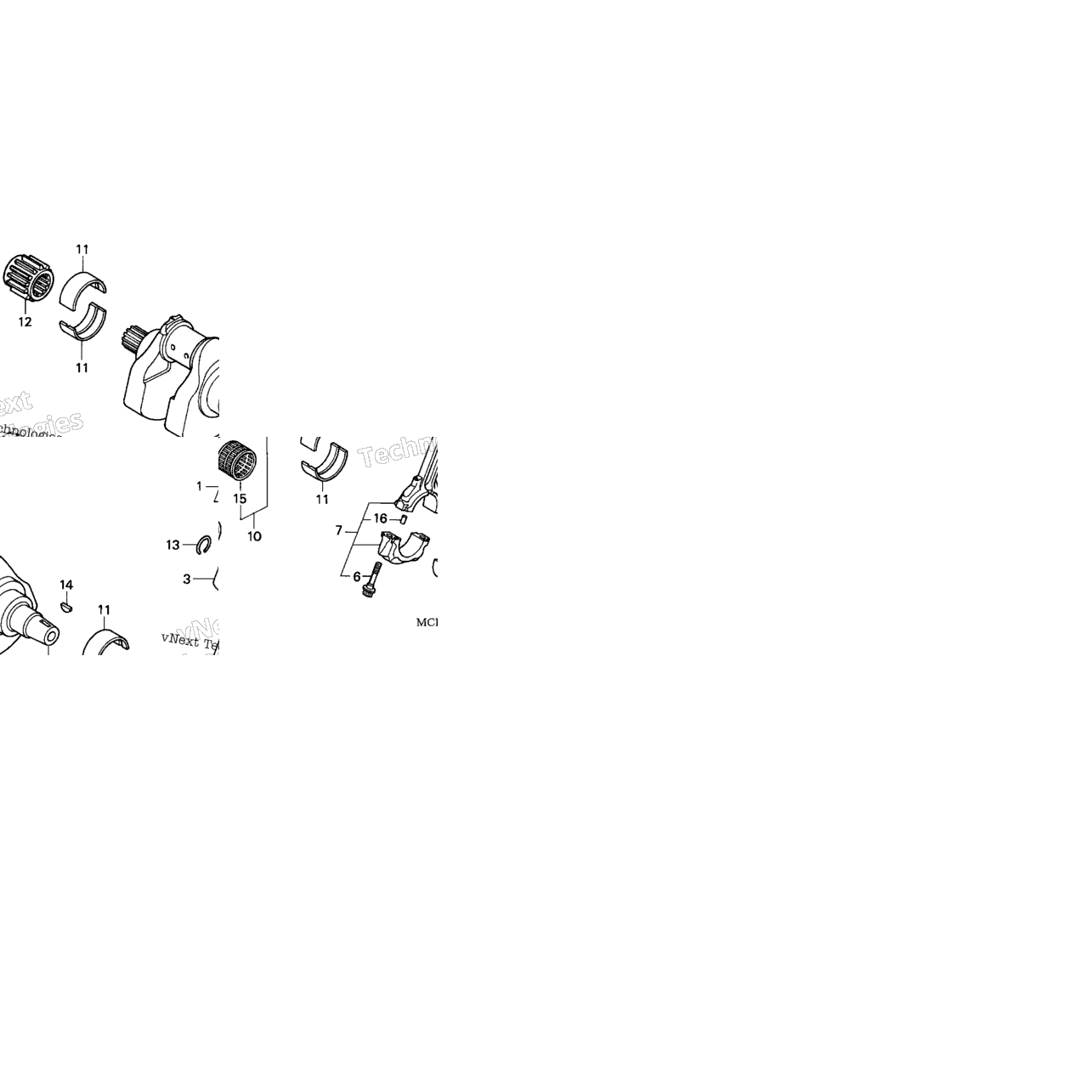 Crankshaft + Piston
