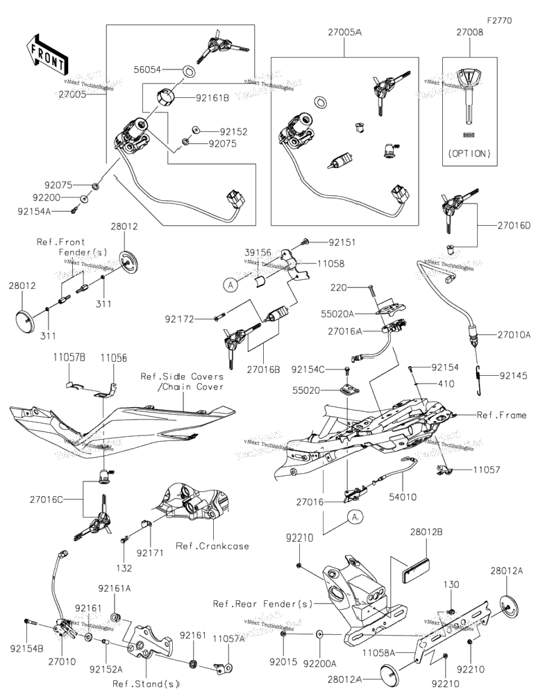 Ignition Switch/Locks/Reflectors 4
