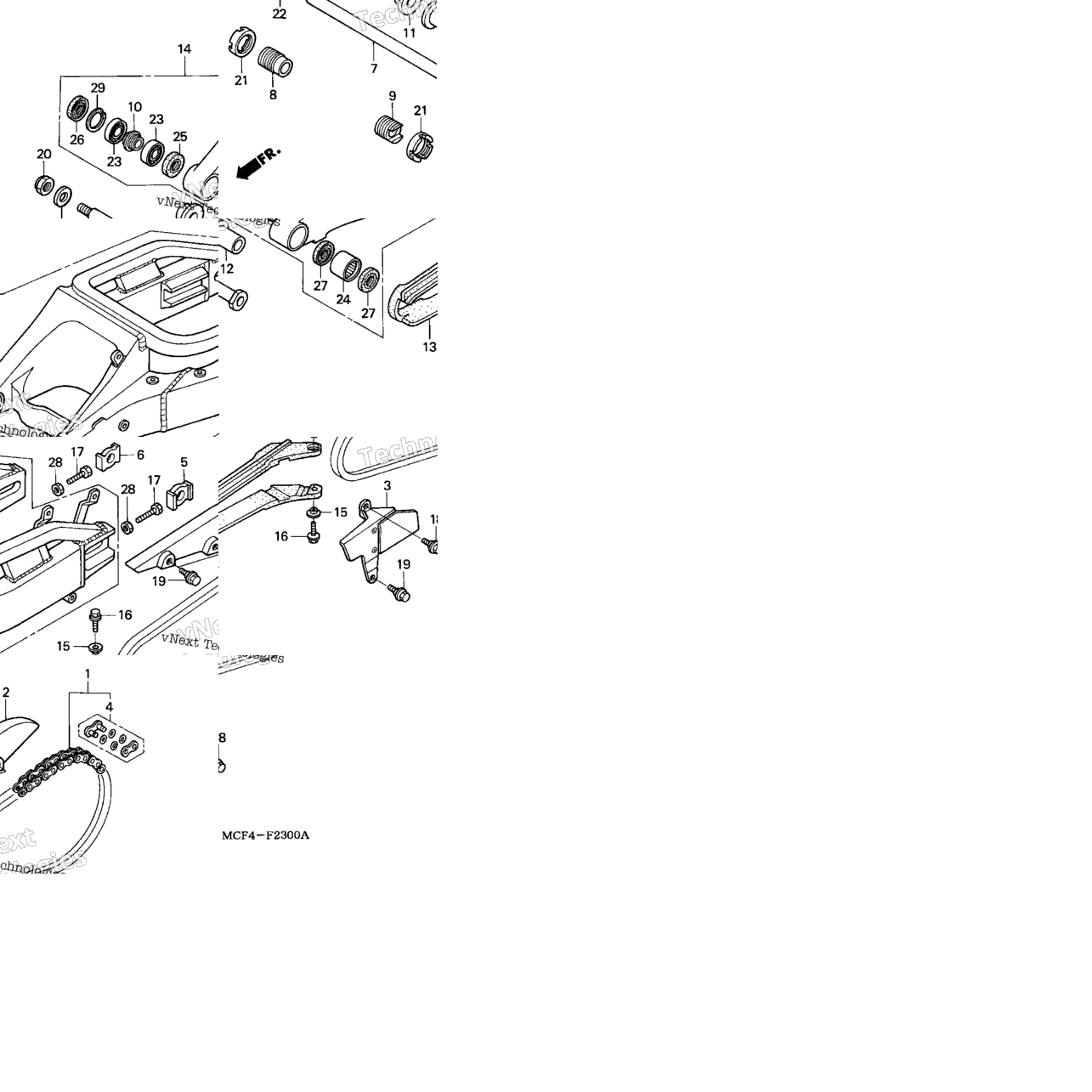 Swingarm ('00-'01)