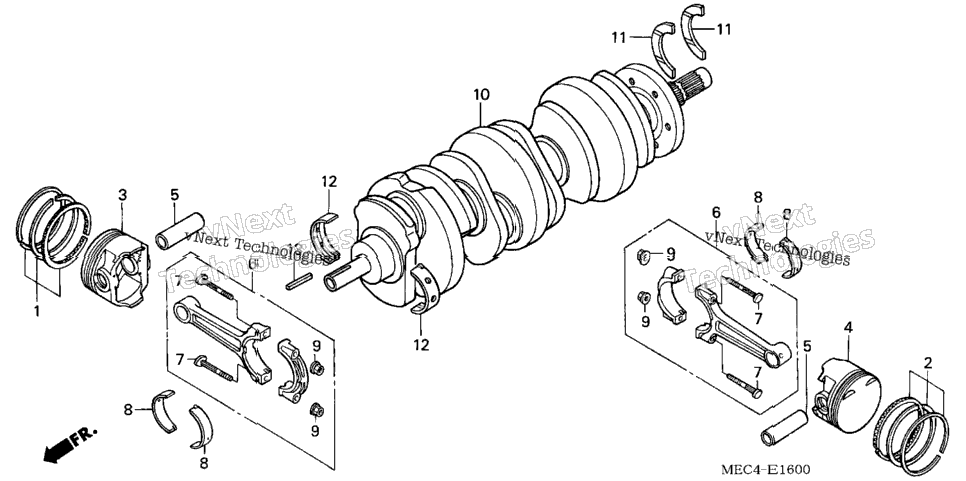Crankshaft + Piston
