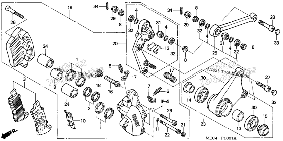 Left Front Brake Caliper