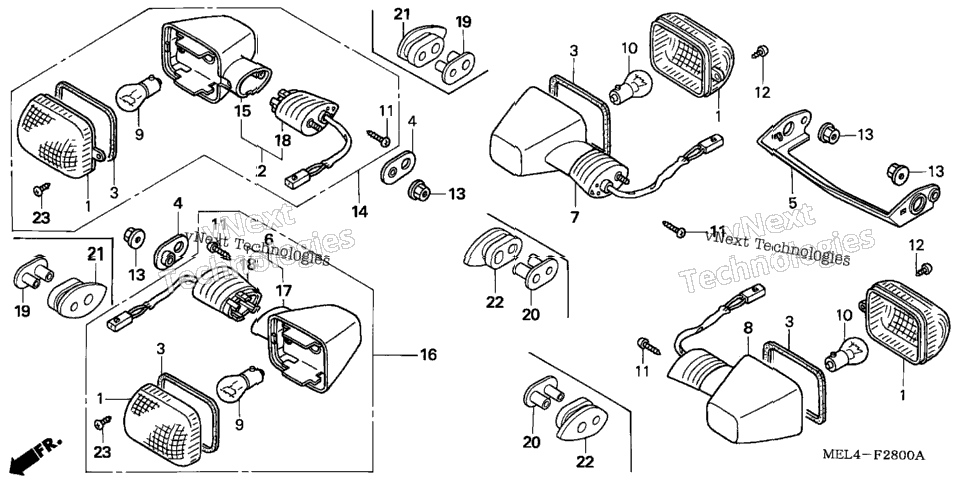 Front + Rear Turn Signal