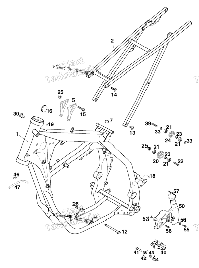 Frame, Sub Frame