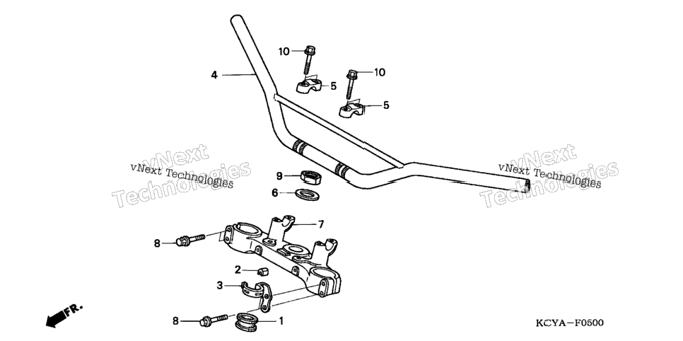Handlebar + Top Bridge