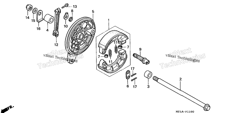 Rear Brake Panel