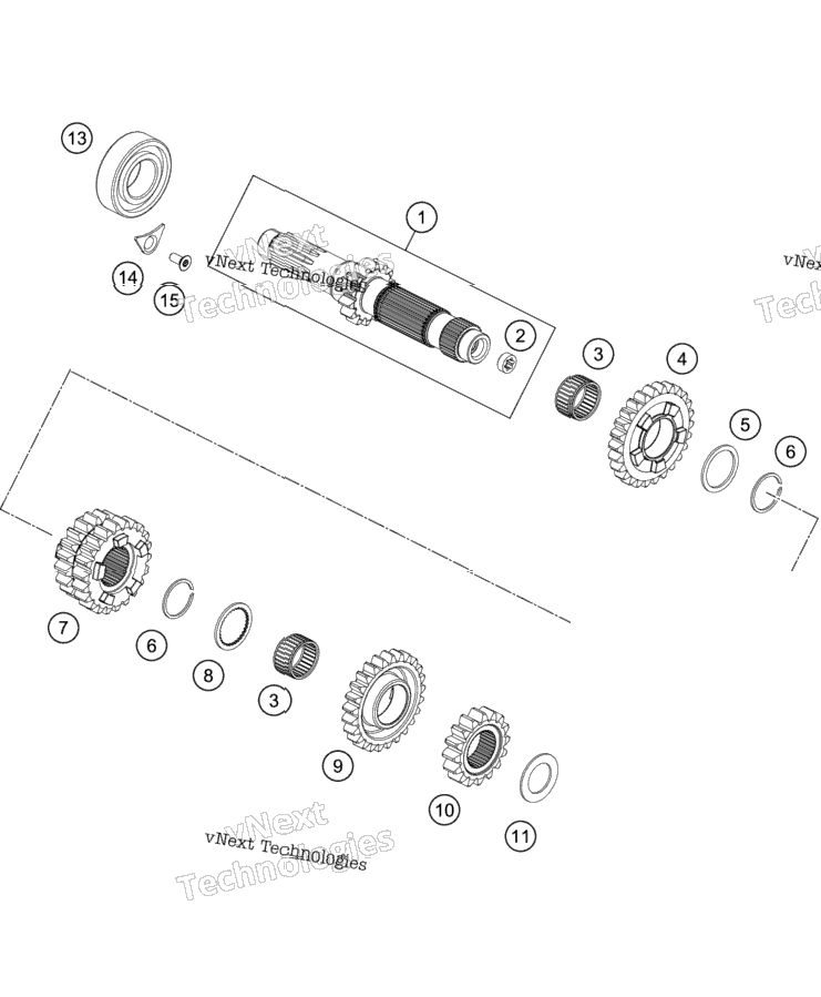 Transmission I - Main Shaft
