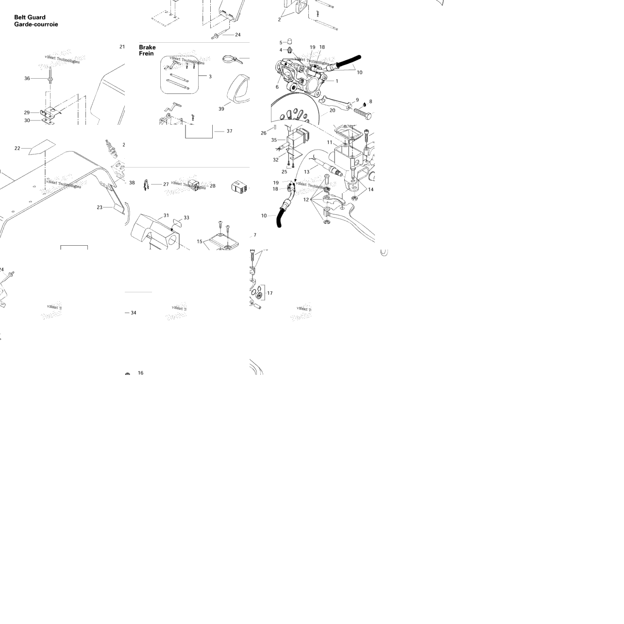 Hydraulic Brake And Belt Guard