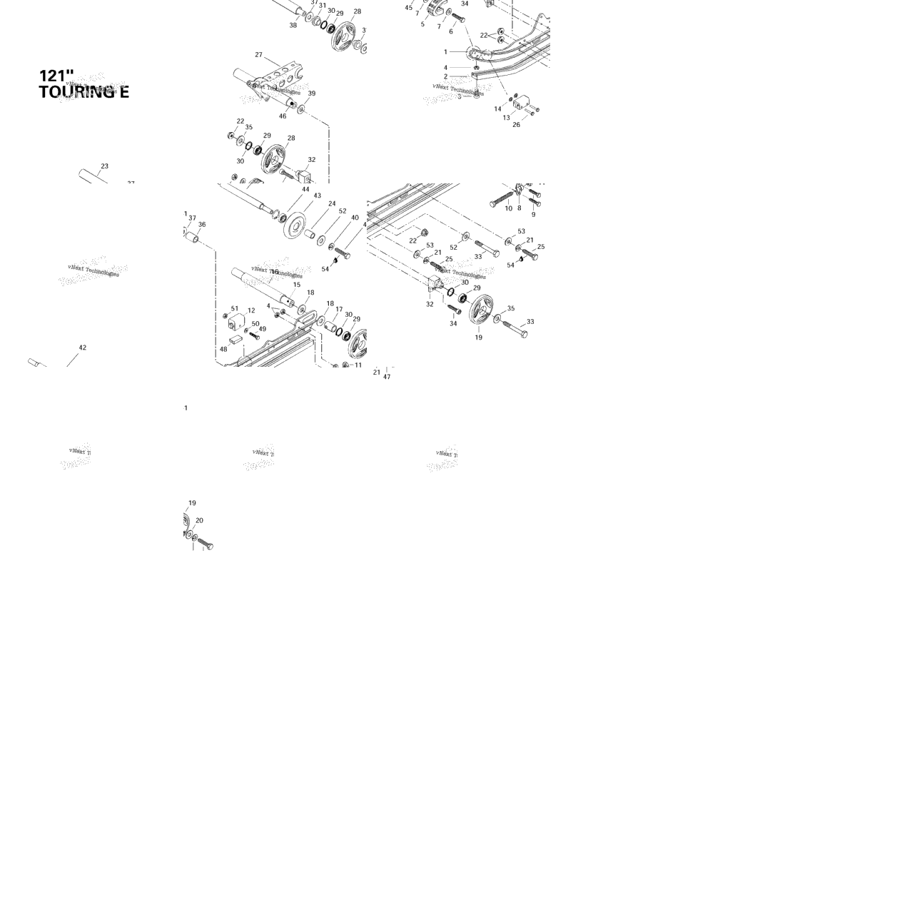 Rear Suspension (121”)