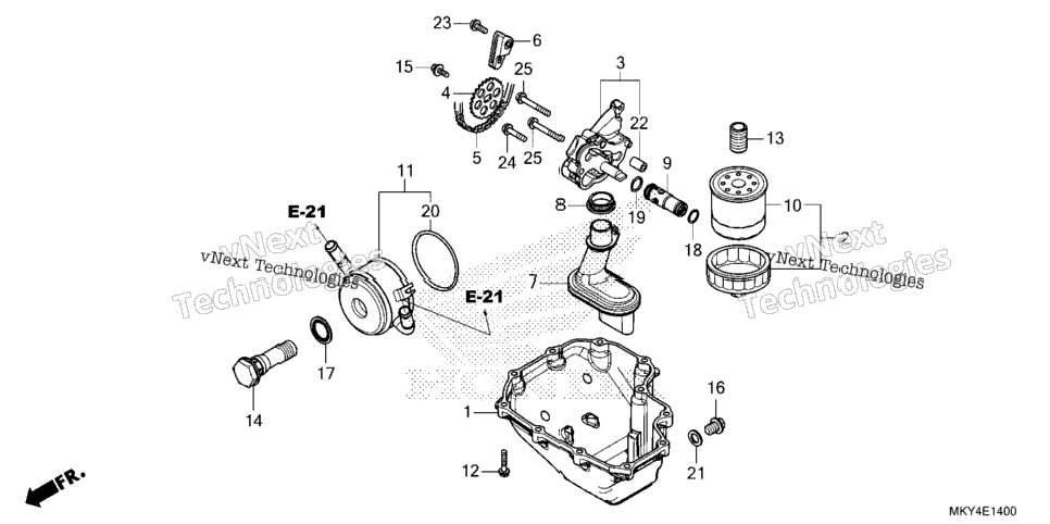 Oil Pan@Oil Pump