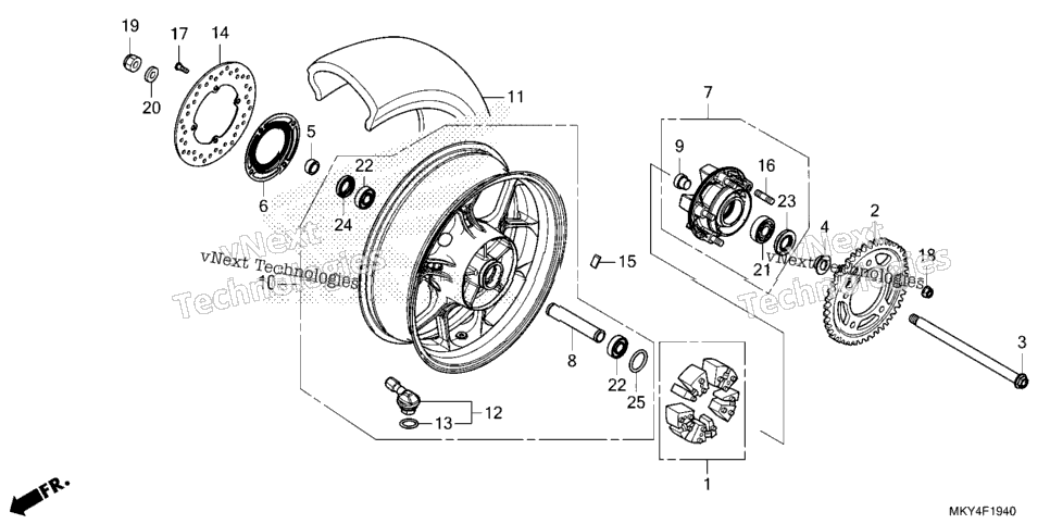 Rear Wheel