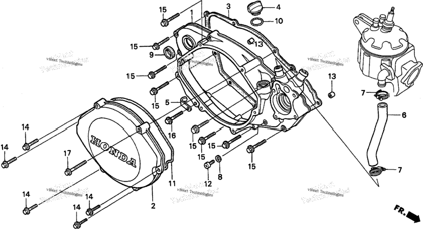 Right Crankcase Cover