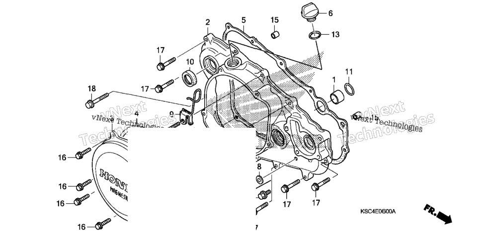Right Crankcase Cover