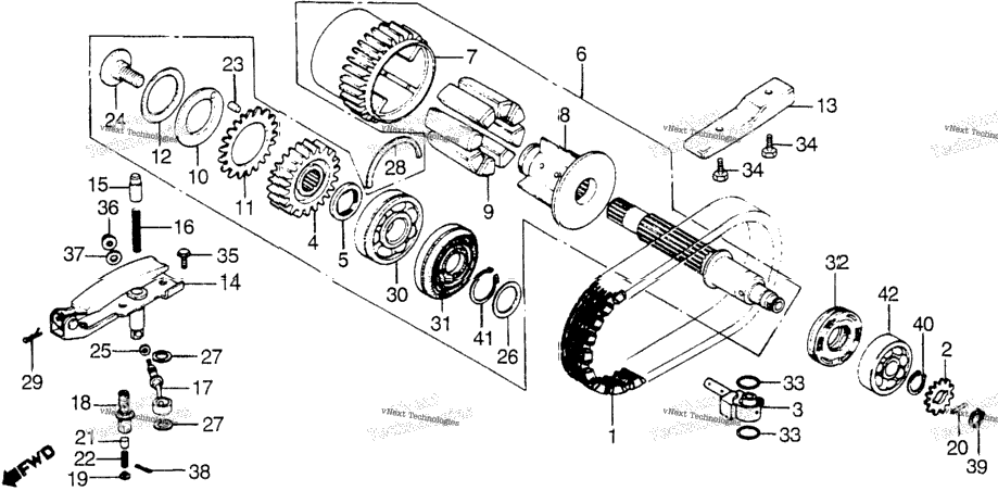 Primary Shaft