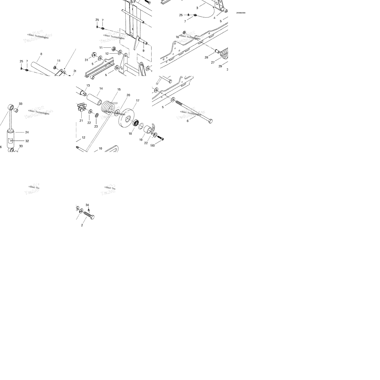 Rear Arm, Rear Suspension