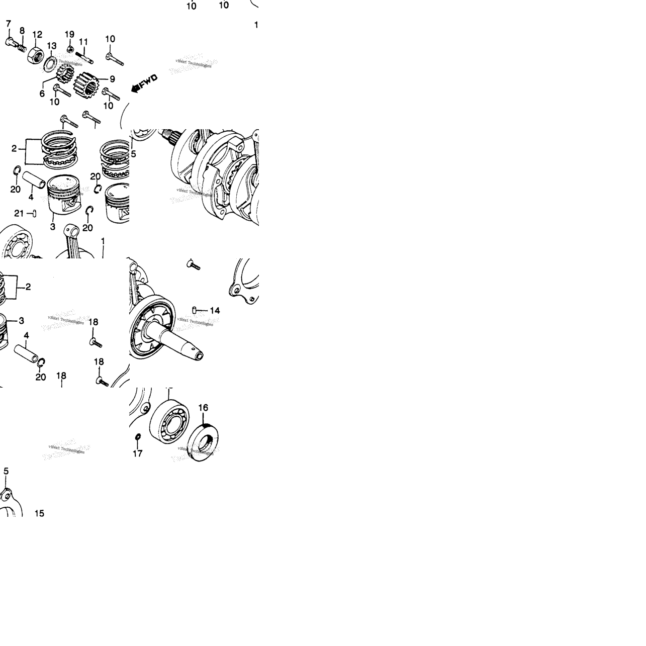 Crankshaft + Piston