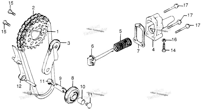 Cam Chain + Tensioner