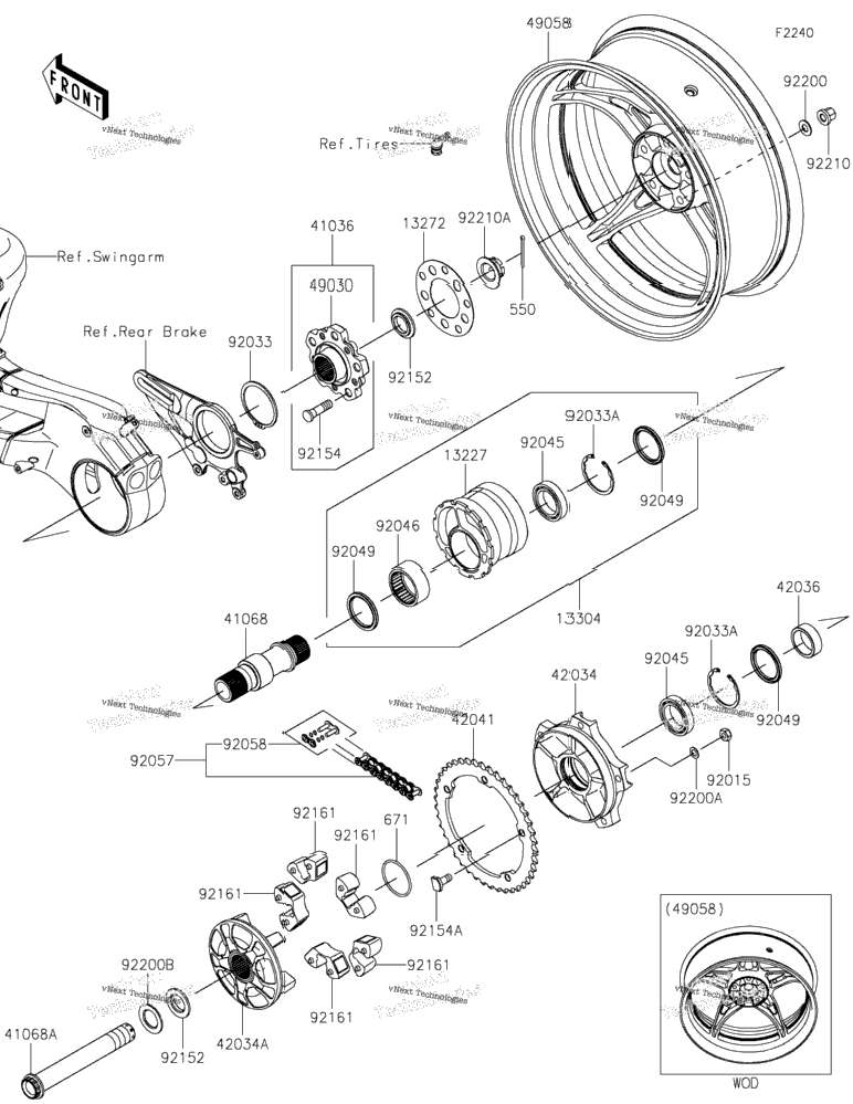 Rear Wheel/Chain
