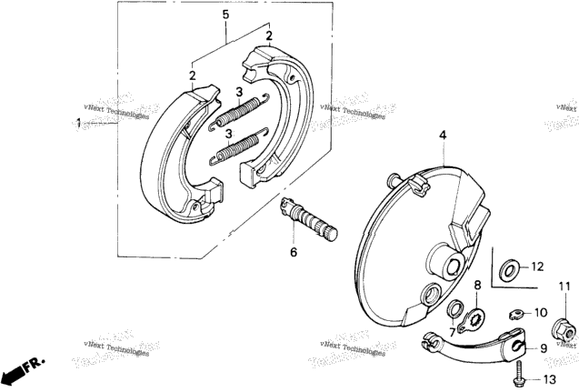 Front Brake Panel