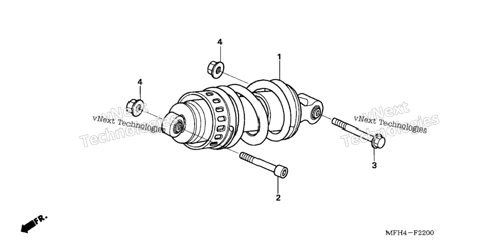 Rear Shock Absorber