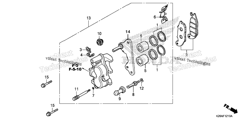 Front Brake Caliper