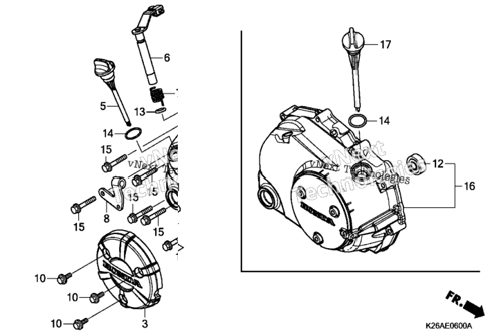 Right Crankcase Cover