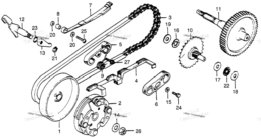 Clutch + Drive Chain