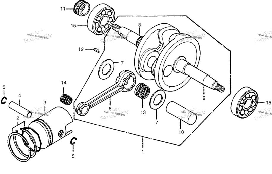 Crankshaft + Piston