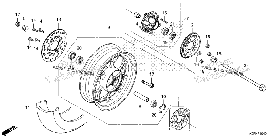 Rear Wheel