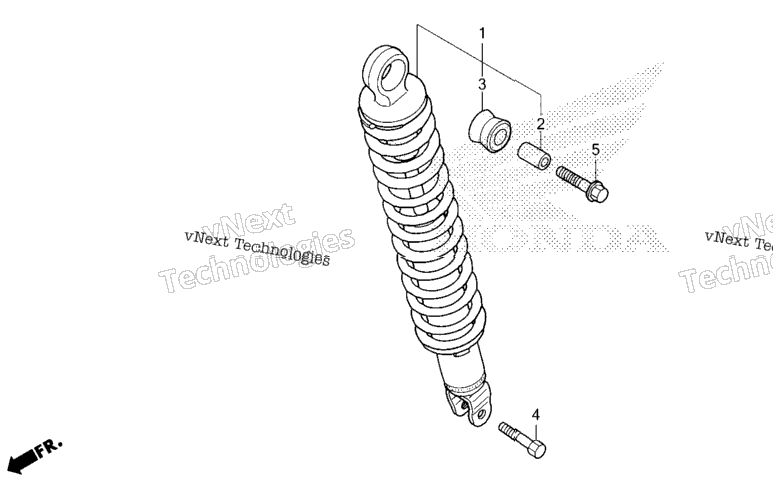 Rear Shock Absorber