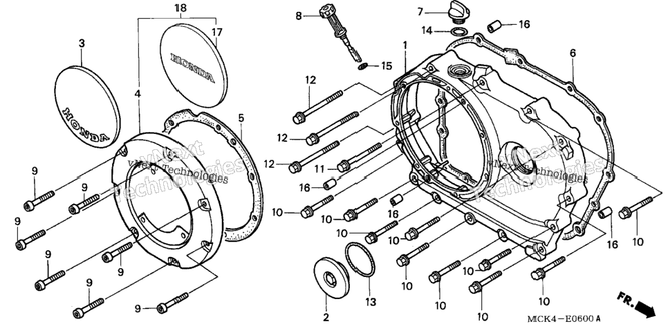 Right Crankcase Cover
