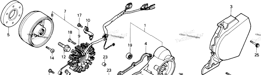 Left Crankcase Cover