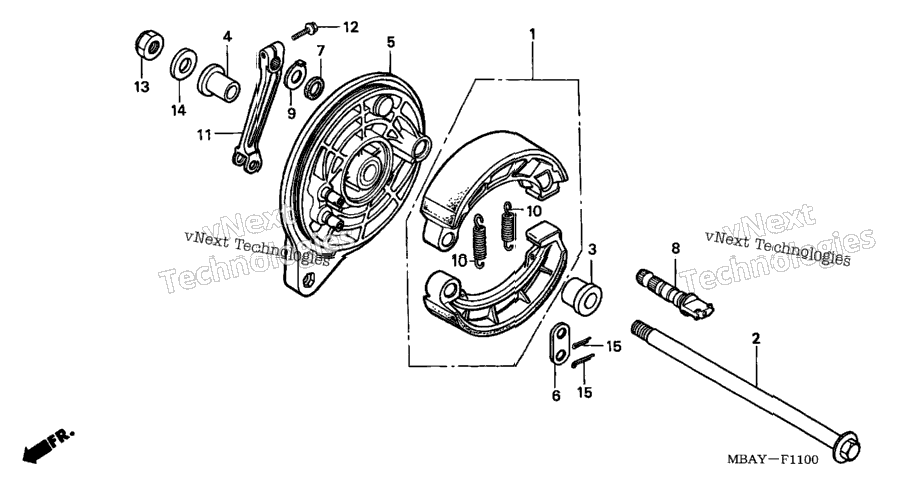 Rear Brake Panel