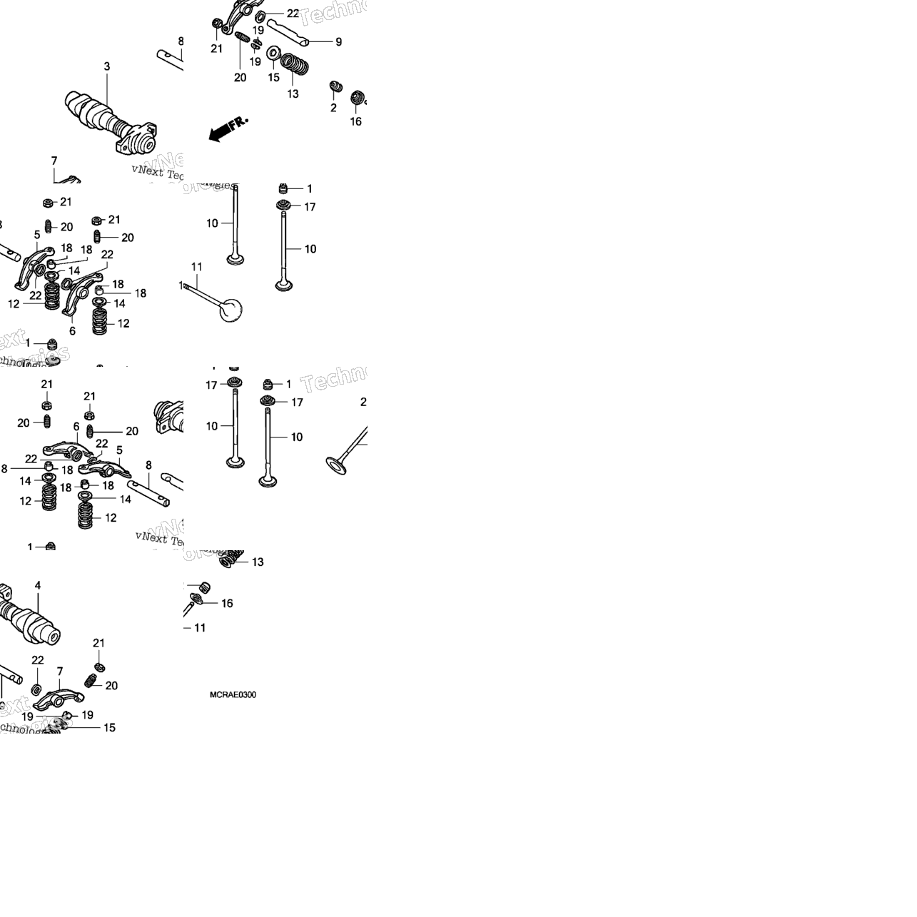 Camshaft + Valve