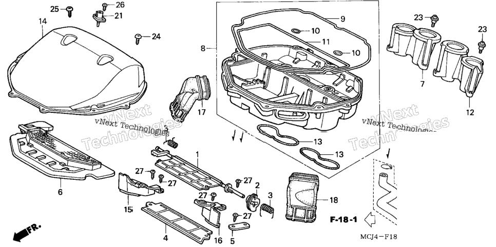 Air Cleaner ('00-'01)