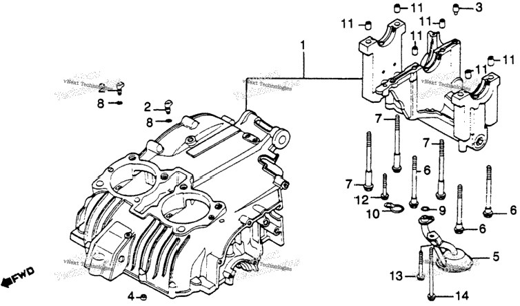 Crankcase Set