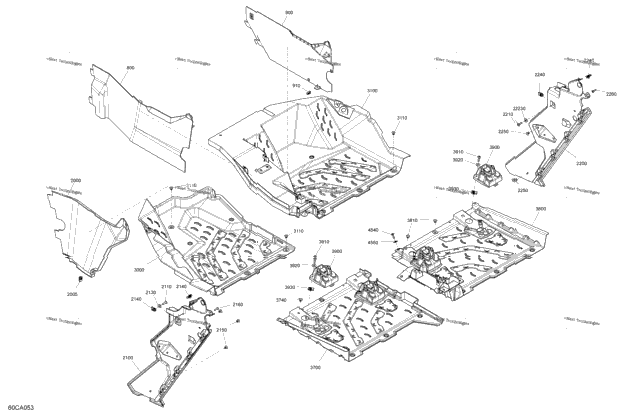 Body - Cab Interior - Floor