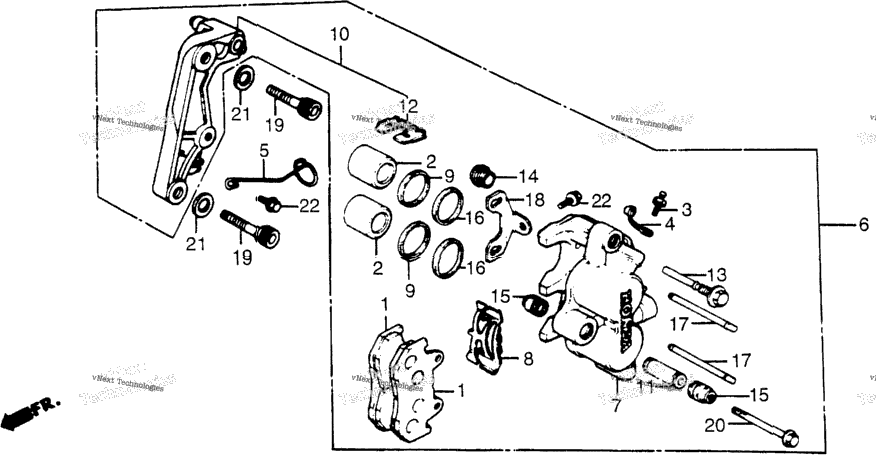 Front Brake Caliper
