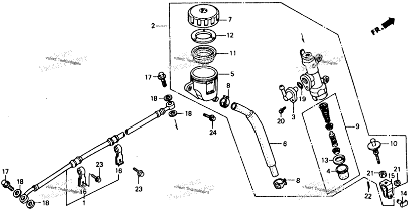 Rear Brake Master Cylinder