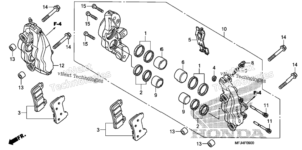Front Brake Caliper (1)