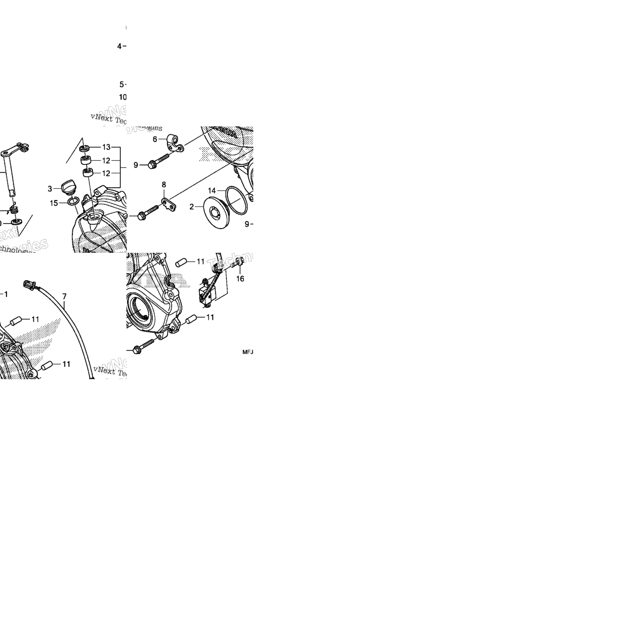Right Crankcase Cover (1)
