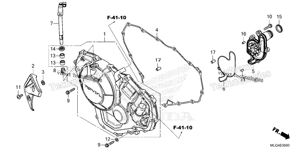 Right Crankcase Cover (1)
