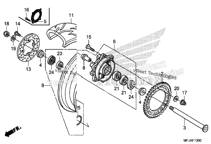 Rear Wheel