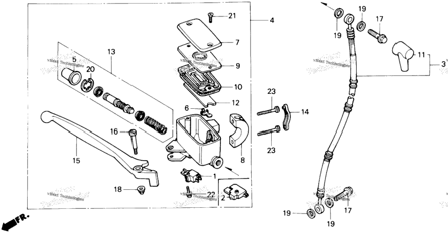 Front Brake Master Cylinder