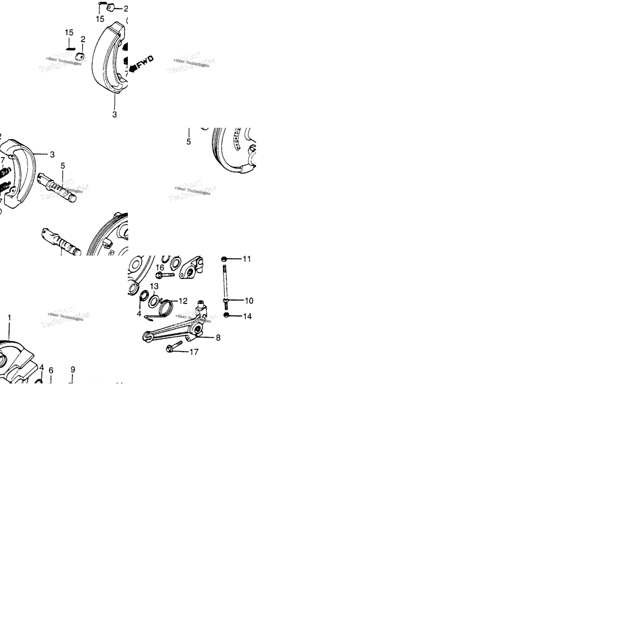 Front Brake Panel 82