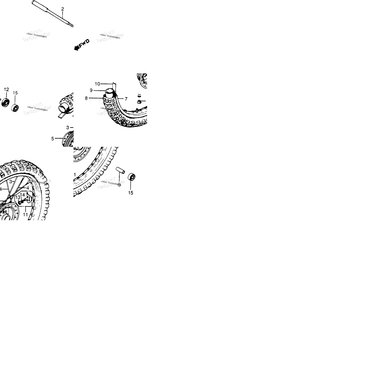 Front Wheel 82-83