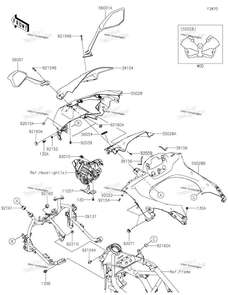 Cowling(Upper)