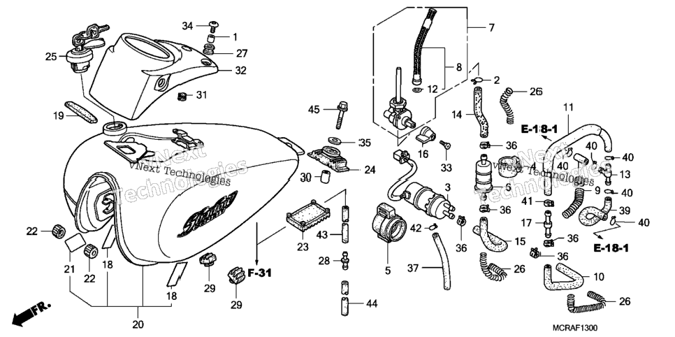 Fuel Tank + Fuel Pump