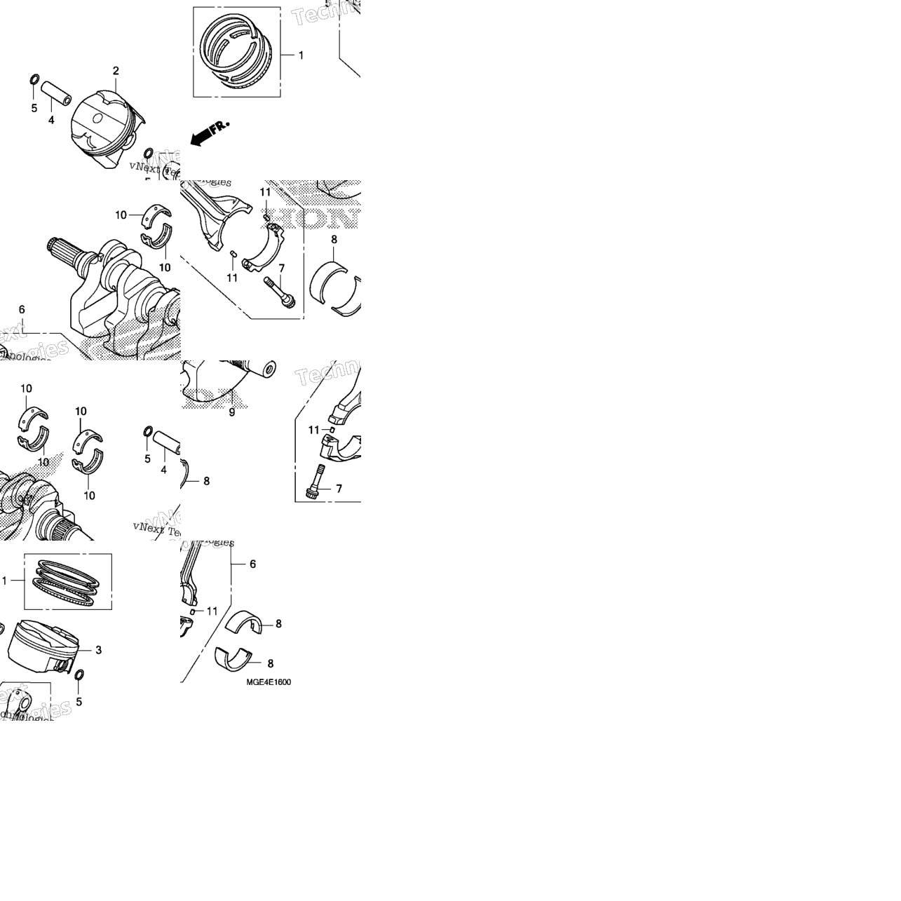 Crankshaft + Piston