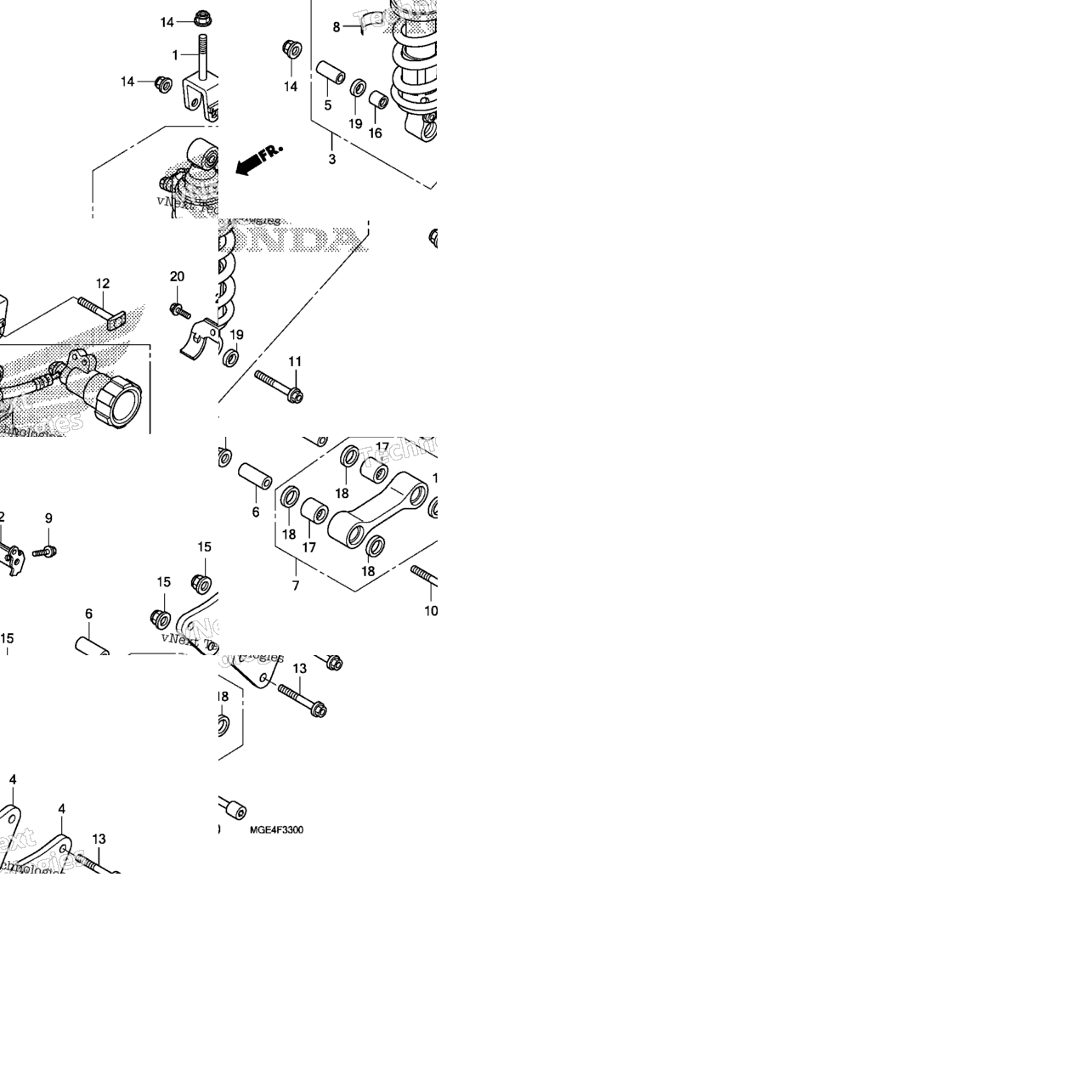 Rear Shock Absorber